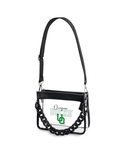 WEAR BY ERIN ANDREWS OREGON DUCKS PLASTIC CHAIN MINI CROSSBODY