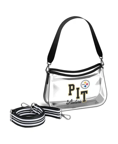 Wear By Erin Andrews Pittsburgh Steelers Clear Stadium Mini Purse In No Color