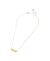 Wear By Erin Andrews San Diego Padres Delicate Enamel Necklace In Gold