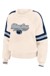 Wear By Erin Andrews Stripe Football Sweater In Penn State University