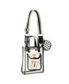 Wear By Erin Andrews Tennessee Volunteers Clear Stadium Crossbody Purse With Coin Pouch In Multi