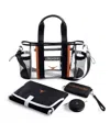 Wear By Erin Andrews Texas Longhorns Clear Stadium Baby Bag In Transparent