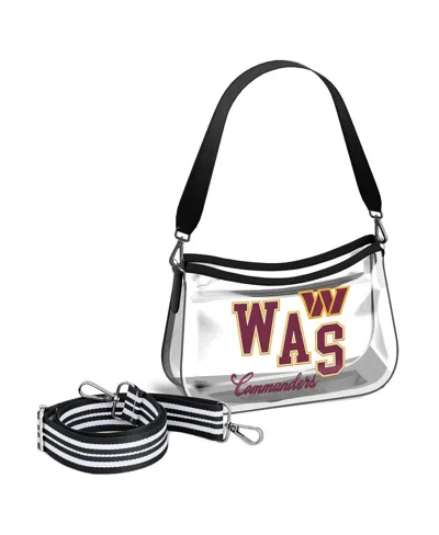 Wear By Erin Andrews Washington Commanders Clear Stadium Mini Purse In No Color