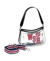 Wear By Erin Andrews Washington Nationals Clear Stadium Mini Purse In No Color