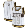 Wear By Erin Andrews Women's White San Diego Padres Sporty Tank Top In White
