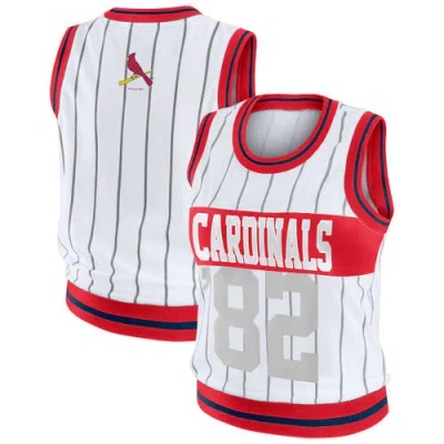 Wear By Erin Andrews White St. Louis Cardinals Sporty Tank Top
