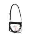 Wear By Erin Andrews Kansas City Chiefs Plastic Chain Mini Crossbody In Transparent