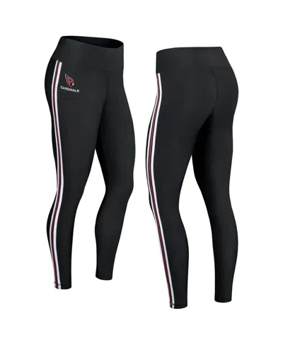 Wear By Erin Andrews Women's Black Arizona Cardinals Color Block Leggings