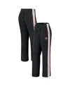 Wear By Erin Andrews Women's Black Cincinnati Bengals Color-block Straight Leg Pants In Black