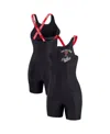 Wear By Erin Andrews Black Philadelphia Phillies Bodycon Quarter-zip Romper In Black