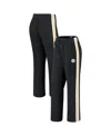 Wear By Erin Andrews Black Pittsburgh Steelers Color-block Straight Leg Pants In Black