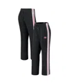 Wear By Erin Andrews Women's Black Washington Commanders Color-block Straight Leg Pants In Black