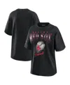 Wear By Erin Andrews Women's Charcoal New York Yankees Boyfriend T-shirt In Charcoal