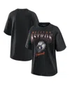 Wear By Erin Andrews Women's Charcoal Houston Astros Boyfriend T-shirt In Charcoal