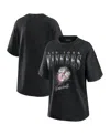 Wear By Erin Andrews Women's Charcoal New York Yankees Boyfriend T-shirt In Charcoal