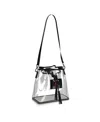 Wear By Erin Andrews Women's Detroit Tigers Clear Stadium Bucket Purse In Transparent