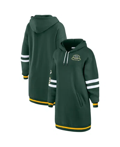 Wear By Erin Andrews Women's Green Bay Packers Hoodie Dress