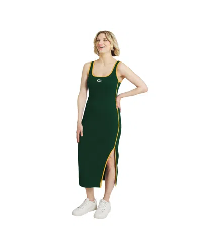 Wear By Erin Andrews Women's Green Bay Packers Ribbed Tank Dress