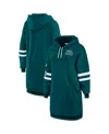 Wear By Erin Andrews Women's Midnight Green Philadelphia Eagles Hoodie Dress In Green