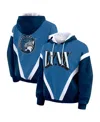 Wear By Erin Andrews Women's Navy/blue Minnesota Lynx Color Block Full-zip Windbreaker Jacket In Blue