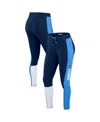 Wear By Erin Andrews Women's Navy/light Blue Tennessee Titans Color-block Leggings In Multi
