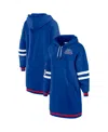 Wear By Erin Andrews Women's Royal Buffalo Bills Hoodie Dress In Blue