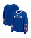 Wear By Erin Andrews Women's Royal Buffalo Bills Sport Long-sleeve T-shirt In Blue