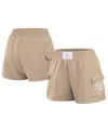 Shop Wear By Erin Andrews Women's Tan Ohio State Buckeyes Neutral Shorts