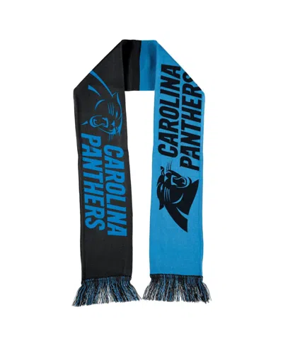 Wear By Erin Andrews Women's  Carolina Panthers Team Pride Scarf In Blue,black