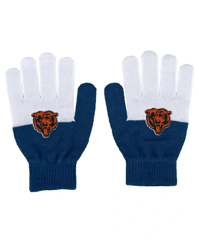 Wear By Erin Andrews Women's  Chicago Bears Color-block Gloves In Multi