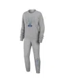 Wear By Erin Andrews Women's  Heather Gray Indianapolis Colts Knit Long Sleeve Tri-blend T-shirt And In Heather Gray