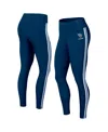 Wear By Erin Andrews Women's  Navy Tennessee Titans Color Block Leggings In Navy