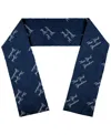 Wear By Erin Andrews Women's  New York Yankees Team Wordmark Scarf In Navy