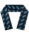 Wear By Erin Andrews Women's  Seattle Kraken Team Wordmark Scarf In Navy