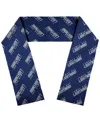 Wear By Erin Andrews Women's  Tampa Bay Lightning Team Wordmark Scarf In Navy