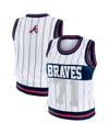 Wear By Erin Andrews Women's White Atlanta Braves Sporty Tank Top