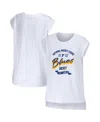 Wear By Erin Andrews Women's White St. Louis Blues Domestic Tank Top In White