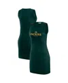 Wear By Erin Andrews Women's X Gracie Hunt Green Bay Packers Ribbed Tank Dress