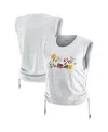 Wear By Erin Andrews Women'sâ Heather Gray Boston Red Sox Cinched Tank Top