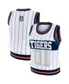 Wear By Erin Andrews Women'sâ White Detroit Tigers Sporty Tank Top In Multi
