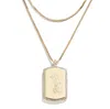 WEAR BY ERIN ANDREWS X BAUBLEBAR KANSAS CITY ROYALS DOG TAG NECKLACE