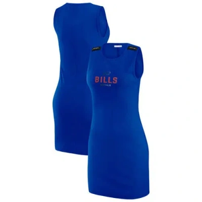 Wear By Erin Andrews X Gracie Hunt Royal Buffalo Bills Ribbed Tank Dress