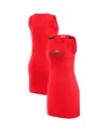 Wear By Erin Andrews X Gracie Hunt Women's Red Kansas City Chiefs Ribbed Tank Dress In Red