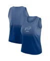 Wear By Erin Andrews X Gracie Hunt Women's Royal Buffalo Bills Ombre Tank Top In Royal