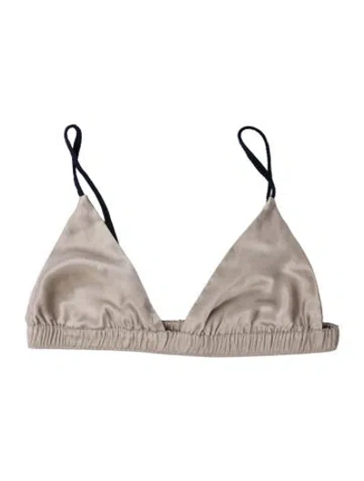 Pre-owned Wear Cissa Silk Pajamas In Neutral