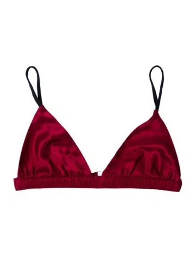 Pre-owned Wear Cissa Silk Pajamas In Red