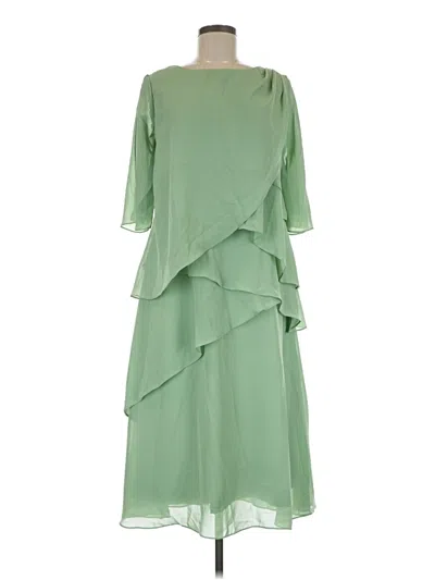 Pre-owned Wear Your Love Casual Dress In Green