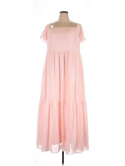 Pre-owned Wear Your Love Casual Dress In Pink
