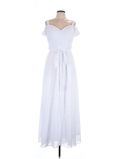 Pre-owned Wear Your Love Casual Dress In White