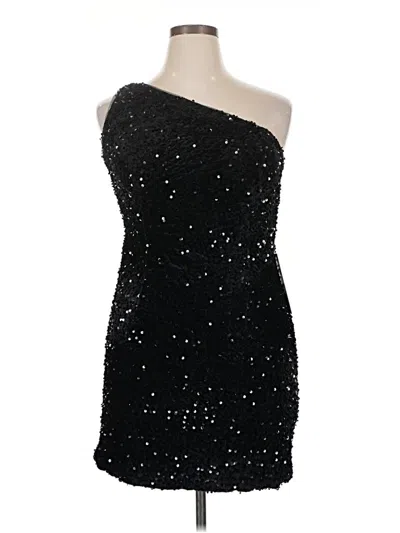 Pre-owned Wear Your Love Cocktail Dress In Black